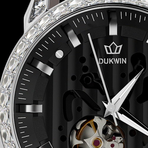 Atlantica Reef - Montre mécanique automatique semi-squelette japonaise Miyota Cal. 82S0